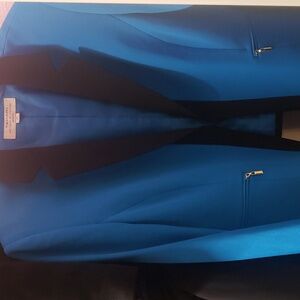 Tahari Blue Blazer Jacket 14p